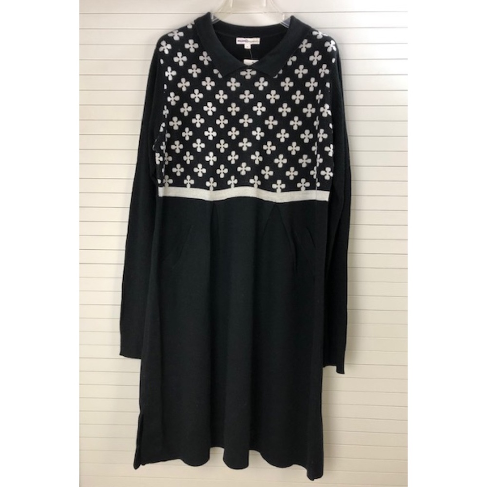 NWT Momo Maternity Long Sleeve Knit Dress